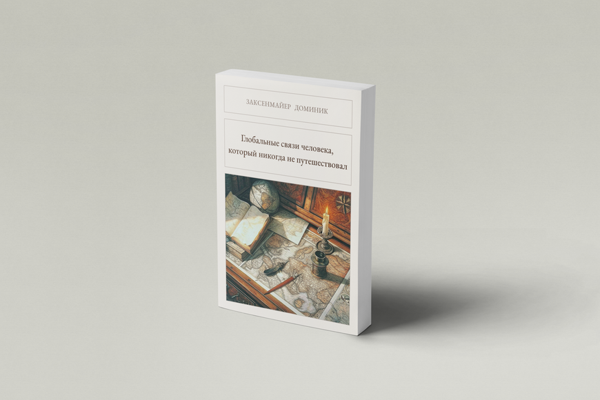 Книга &laquo;Глобальні зв'язки людини, яка ніколи не подорожувала. Конфлікт між світами у свідомості китайського християнина XVII століття, М'яка обкладинка, російською&raquo; &mdash; обкладинка