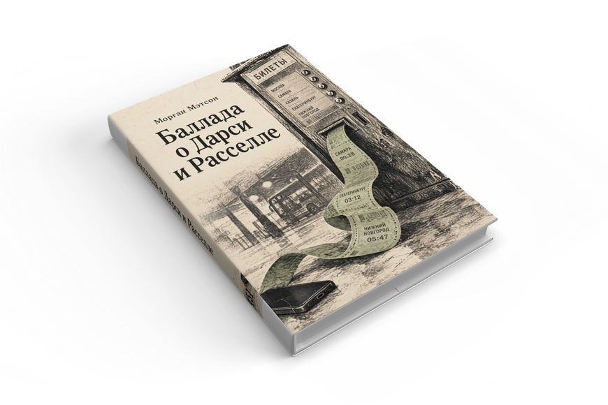 Книга &laquo;Баллада о Дарси и Расселле&raquo; &mdash; обложка