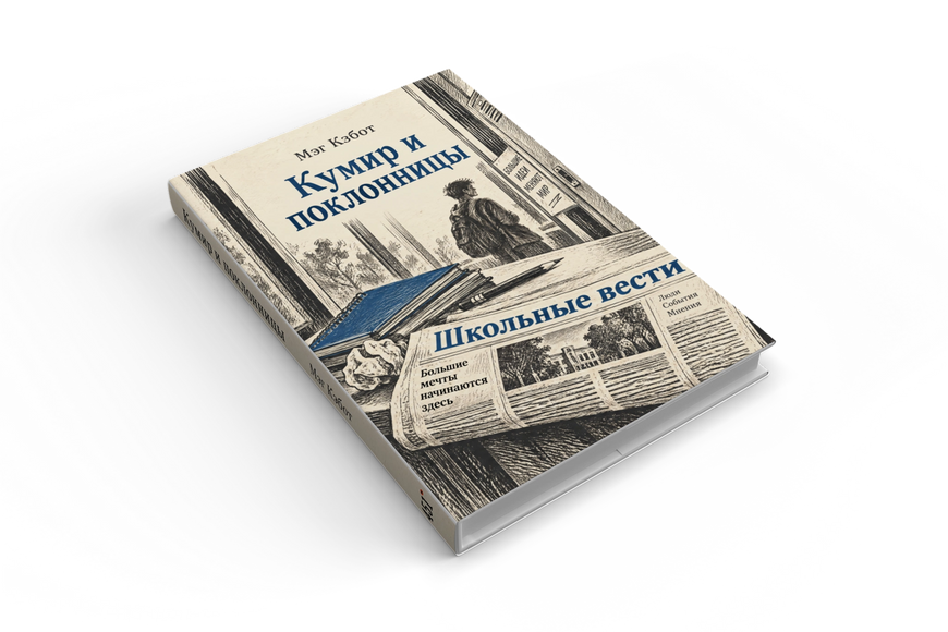 Книга &laquo;Кумир и поклонницы&raquo; &mdash; обложка