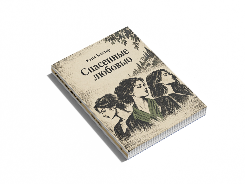 Книга &laquo;Врятовані коханням&raquo; &mdash; обкладинка