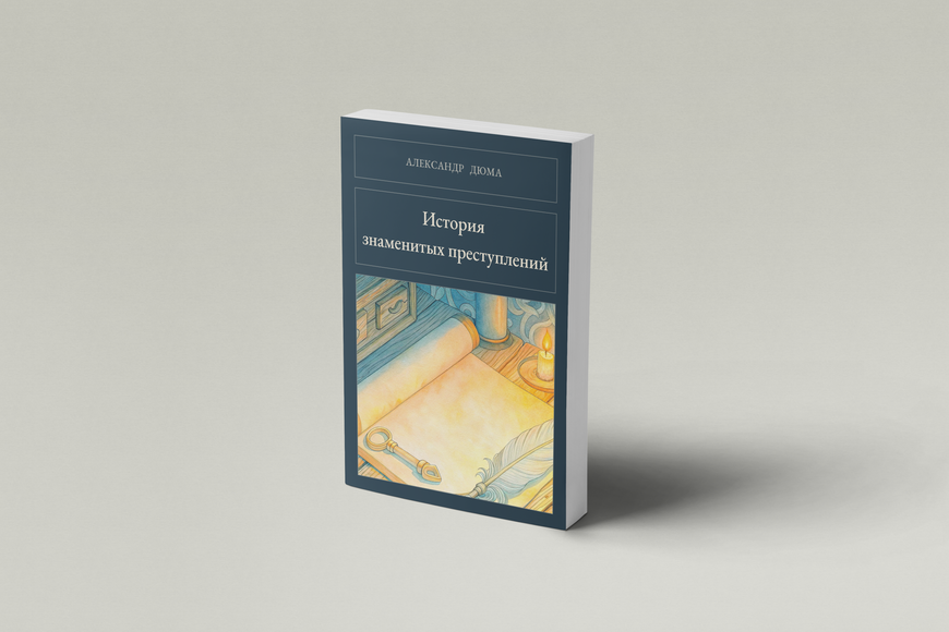 Книга &laquo;Історія знаменитих злочинів, М'яка обкладинка, російською&raquo; &mdash; обкладинка