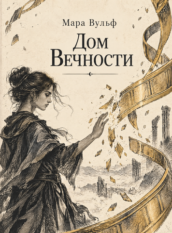 Книга &laquo;Дом Вечности&raquo; &mdash; обложка