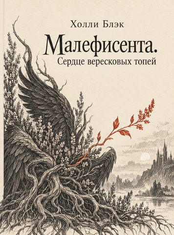 Книга &laquo;Малефісента. Серце вересових пустищ&raquo; &mdash; обкладинка