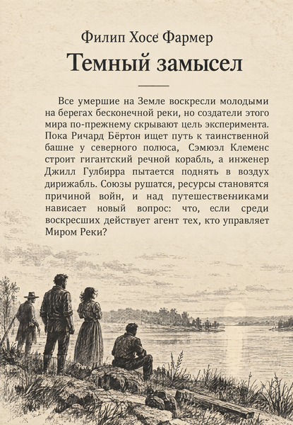 Книга &laquo;Темний задум&raquo; &mdash; обкладинка