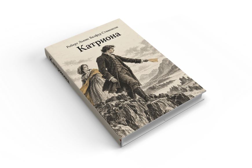 Книга &laquo;Катріона&raquo; &mdash; обкладинка