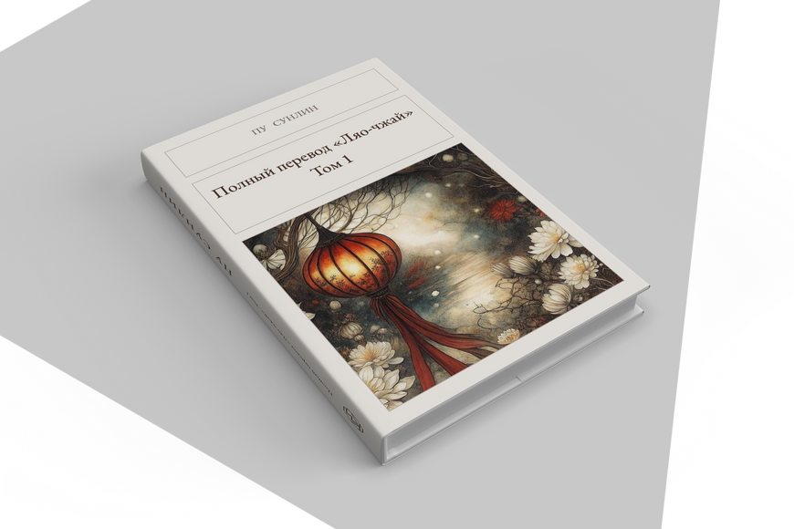 Книга &laquo;Полный перевод &laquo;Ляо-чжай&raquo;. Том 1, Тверда палітурка, російською&raquo; &mdash; обложка