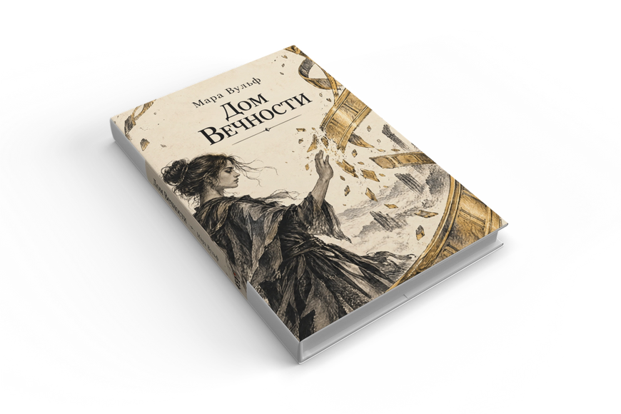 Книга &laquo;Дом Вечности&raquo; &mdash; обложка