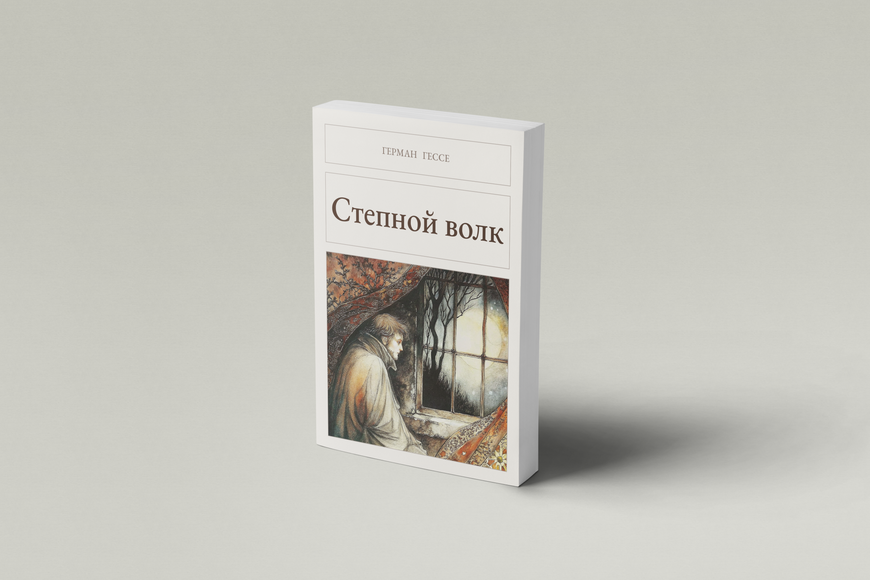 Книга &laquo;Степной волк, М'яка обкладинка, російською&raquo; &mdash; обложка