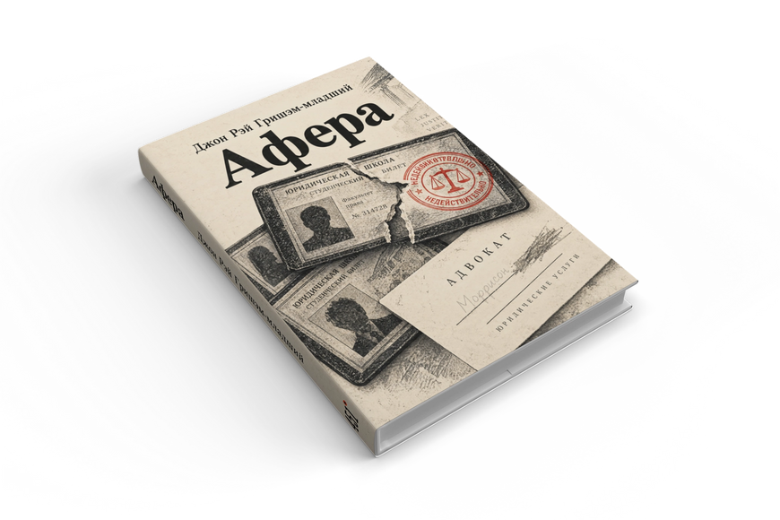 Книга &laquo;Афера&raquo; &mdash; обложка