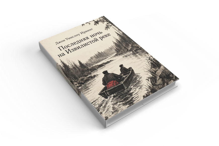 Книга &laquo;Остання ніч на Звивистій річці&raquo; &mdash; обкладинка
