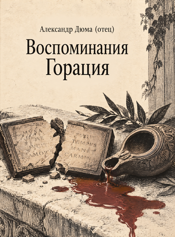 Книга &laquo;Спогади Горація&raquo; &mdash; обкладинка