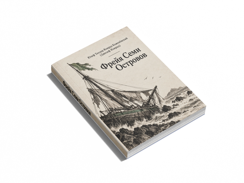 Книга &laquo;Фрея із Семи Островів&raquo; &mdash; обкладинка