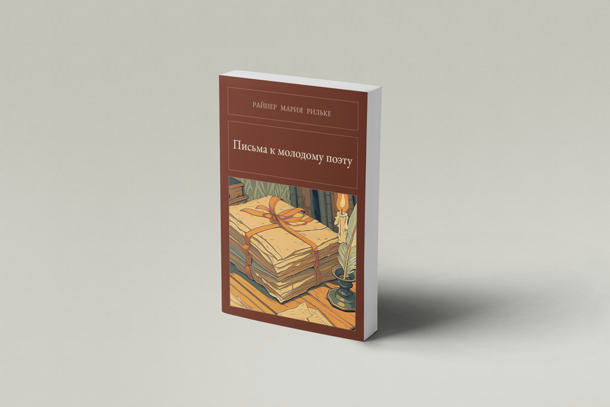Книга &laquo;Письма к молодому поэту, М'яка обкладинка, російською&raquo; &mdash; обложка