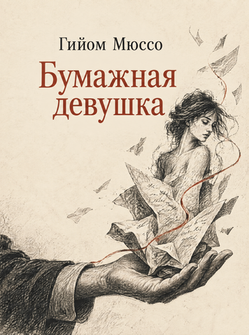 Книга &laquo;Бумажная девушка&raquo; &mdash; обложка