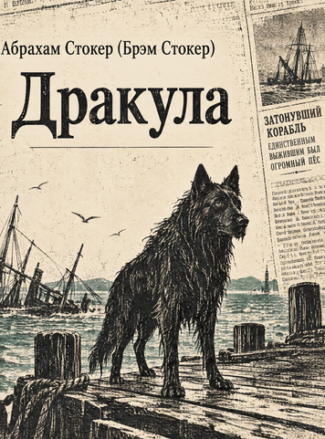Книга &laquo;Дракула&raquo; &mdash; обкладинка