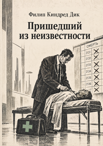 Книга &laquo;Пришедший из неизвестности&raquo; &mdash; обложка
