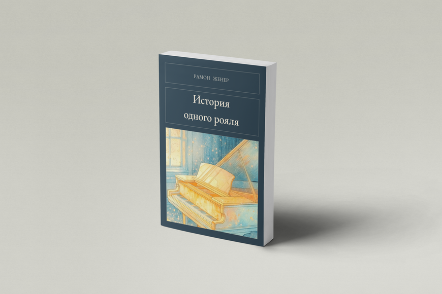 Книга &laquo;История одного рояля, М'яка обкладинка, російською&raquo; &mdash; обложка