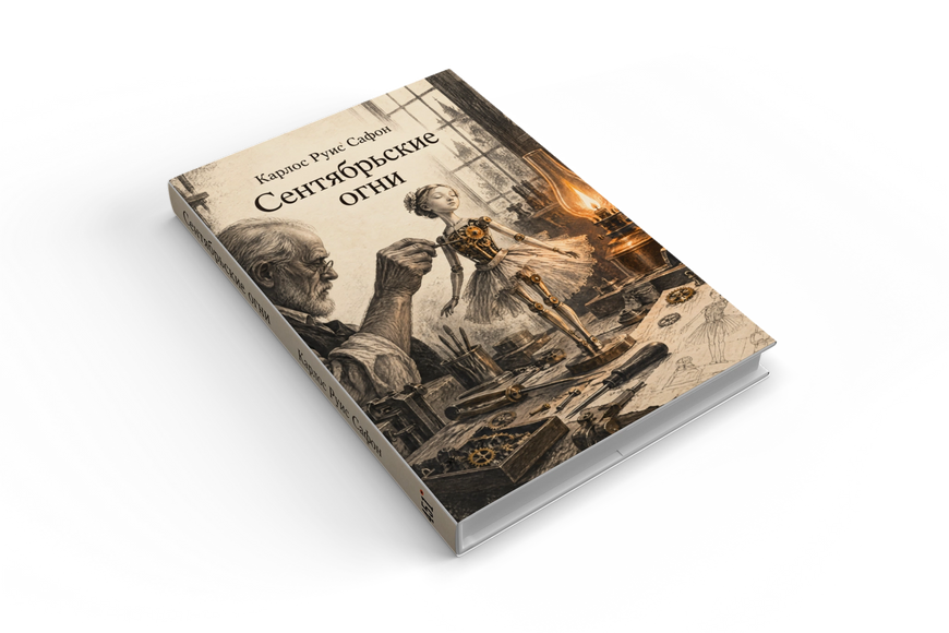 Книга &laquo;Сентябрьские огни&raquo; &mdash; обложка