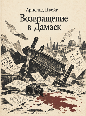 Книга &laquo;Возвращение в Дамаск&raquo; &mdash; обложка
