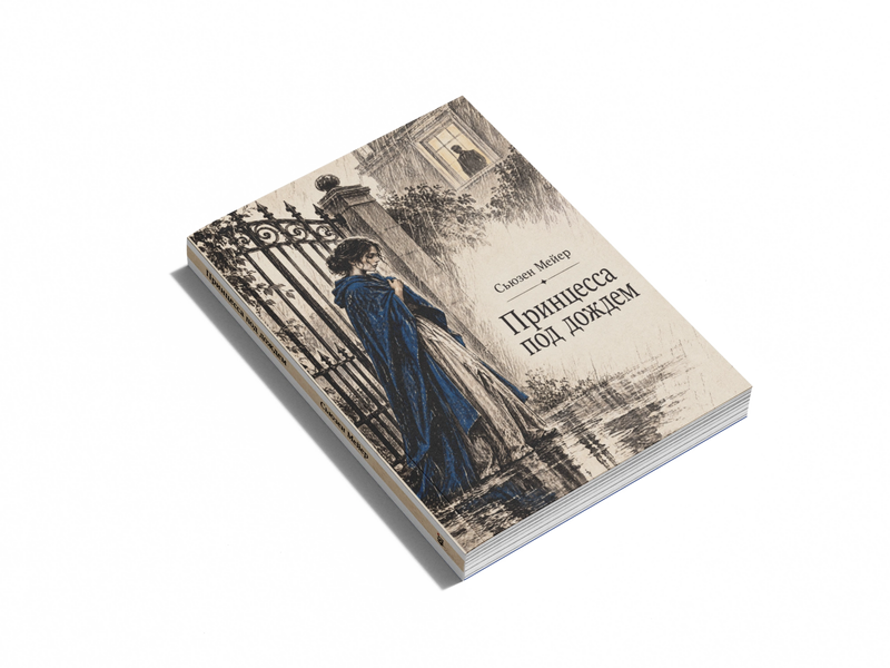 Книга &laquo;Принцесса под дождем&raquo; &mdash; обложка
