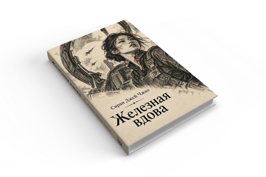 Книга &laquo;Железная вдова&raquo; &mdash; обложка