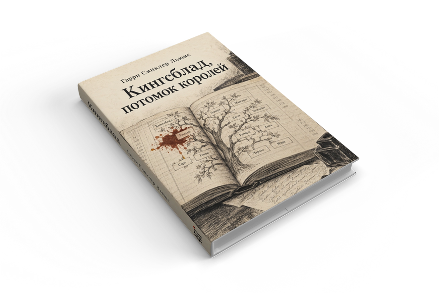Книга &laquo;Кінґсблад, нащадок королів&raquo; &mdash; обкладинка