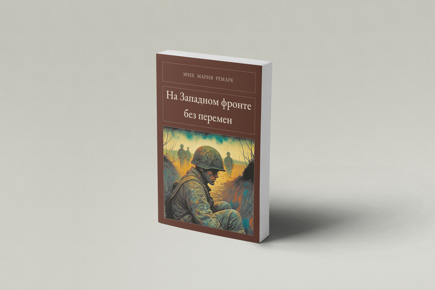 Книга &laquo;На Западном фронте без перемен, М'яка обкладинка, російською&raquo; &mdash; обложка