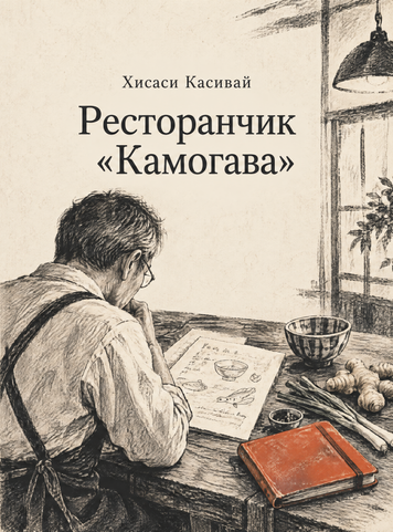 Книга &laquo;Ресторанчик &laquo;Камоґава&raquo;&raquo; &mdash; обкладинка
