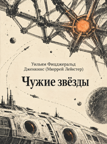 Книга &laquo;Чужие звёзды&raquo; &mdash; обложка