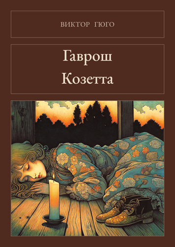 Книга &laquo;Гаврош. Козетта, М'яка обкладинка, російською&raquo; &mdash; обкладинка