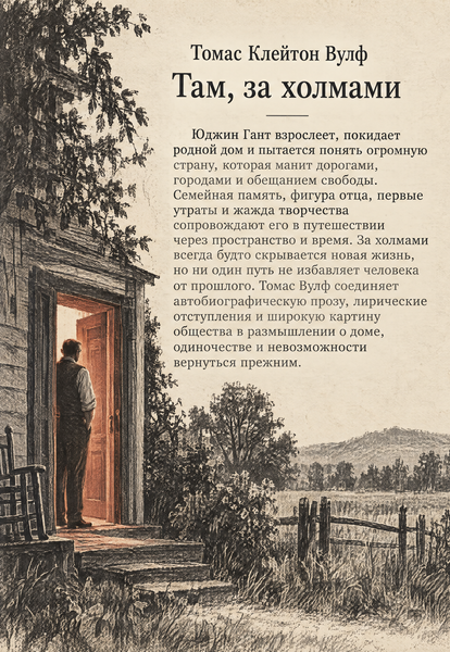 Книга &laquo;Там, за холмами&raquo; &mdash; обложка