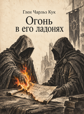 Книга &laquo;Вогонь у його долонях&raquo; &mdash; обкладинка