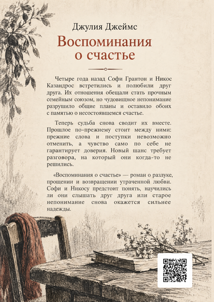 Книга &laquo;Спогади про щастя&raquo; &mdash; обкладинка