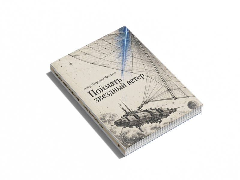Книга &laquo;Поймать звездный ветер&raquo; &mdash; обложка