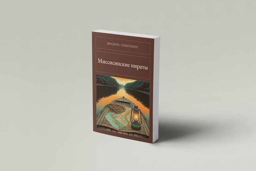 Книга &laquo;Міссісіпські пірати, М'яка обкладинка, російською&raquo; &mdash; обкладинка