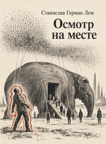Книга &laquo;Осмотр на месте&raquo; &mdash; обложка