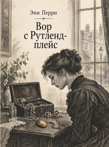 Книга &laquo;Вор с Рутленд-плейс&raquo; &mdash; обложка