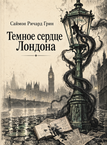 Книга &laquo;Темне серце Лондона&raquo; &mdash; обкладинка