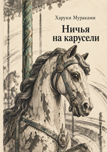 Книга &laquo;Ничья на карусели&raquo; &mdash; обложка