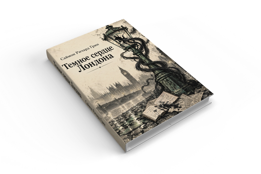 Книга &laquo;Темне серце Лондона&raquo; &mdash; обкладинка