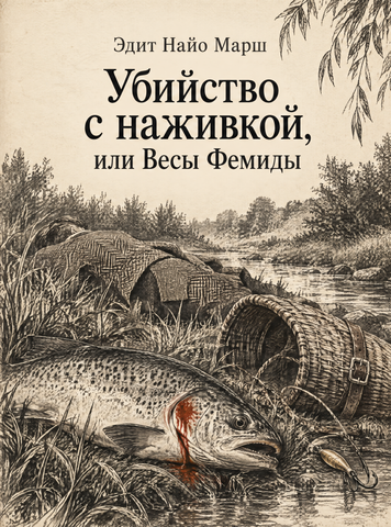 Книга &laquo;Убийство с наживкой, или Весы Фемиды&raquo; &mdash; обложка