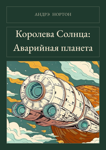 Книга &laquo;Королева Сонця: Аварійна планета, Тверда палітурка, російською&raquo; &mdash; обкладинка
