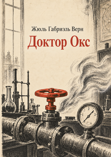 Книга &laquo;Доктор Окс&raquo; &mdash; обложка
