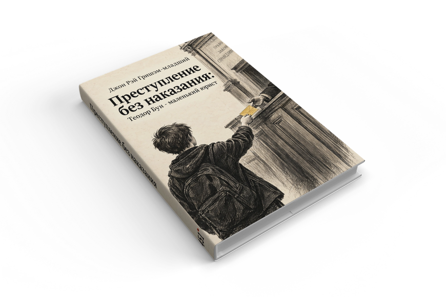 Книга &laquo;Преступление без наказания: Теодор Бун - маленький юрист&raquo; &mdash; обложка