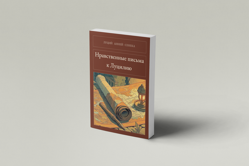 Книга &laquo;Нравственные письма к Луцилию, М'яка обкладинка, російською&raquo; &mdash; обложка