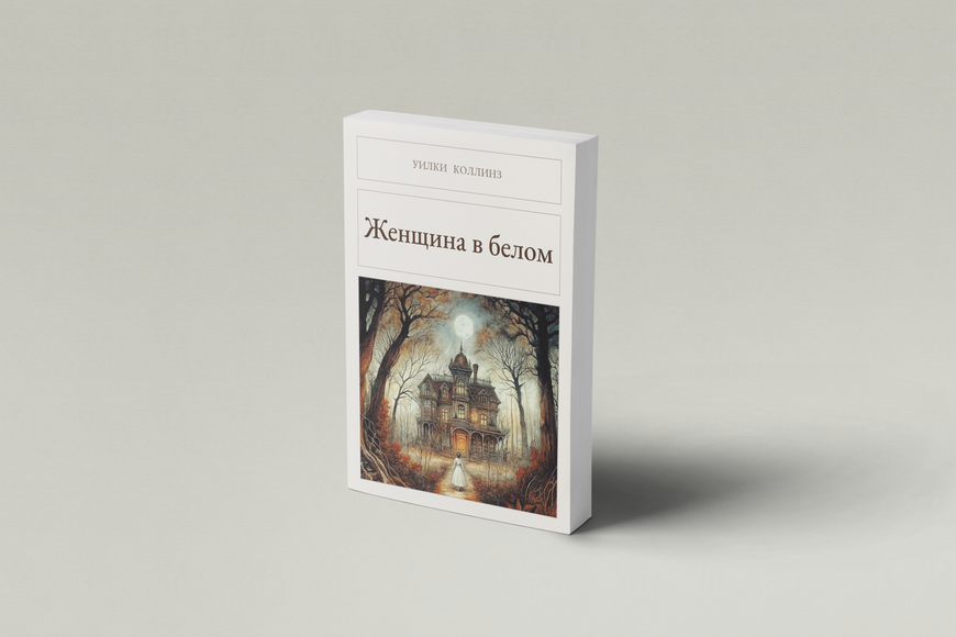 Книга &laquo;Жінка в білому, М'яка обкладинка, російською&raquo; &mdash; обкладинка