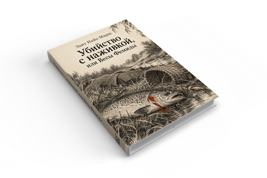 Книга &laquo;Убийство с наживкой, или Весы Фемиды&raquo; &mdash; обложка