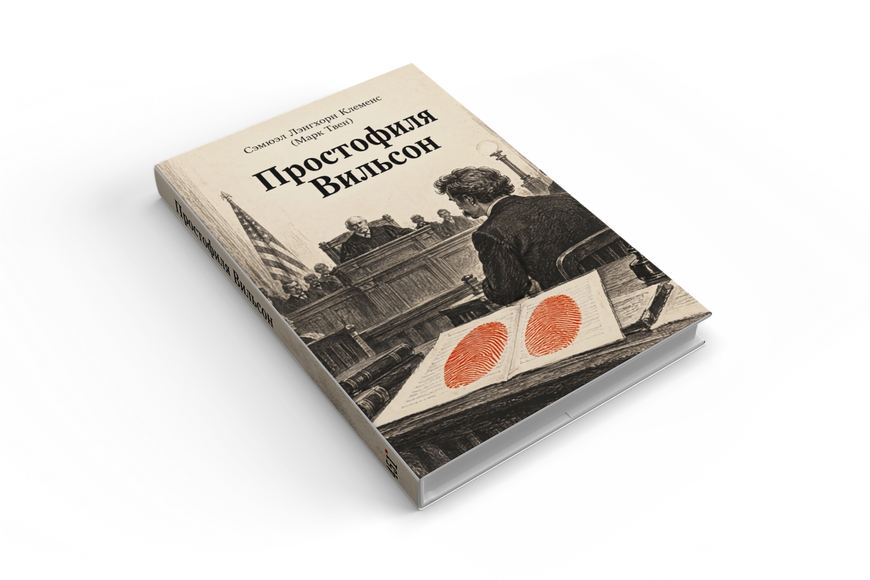 Книга &laquo;Простак Вілсон&raquo; &mdash; обкладинка