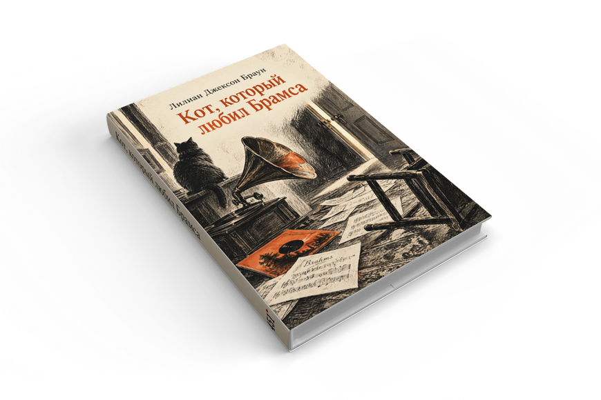 Книга &laquo;Кіт, який любив Брамса&raquo; &mdash; обкладинка