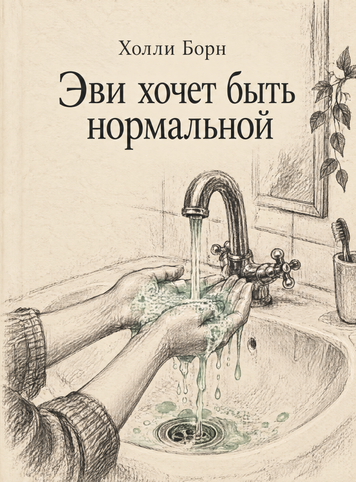 Книга &laquo;Эви хочет быть нормальной&raquo; &mdash; обложка